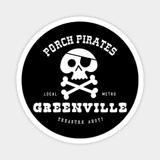 Porch Pirate Greenville, SC Magnet